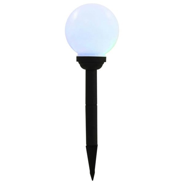 Berkfield Outdoor Solar Lamps 4 pcs LED Spherical 15 cm RGB