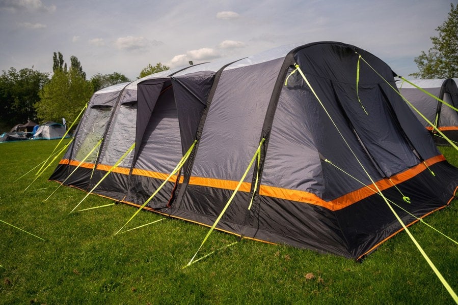 A photo of the Discovery 6 Berth Inflatable Tent by OLPRO