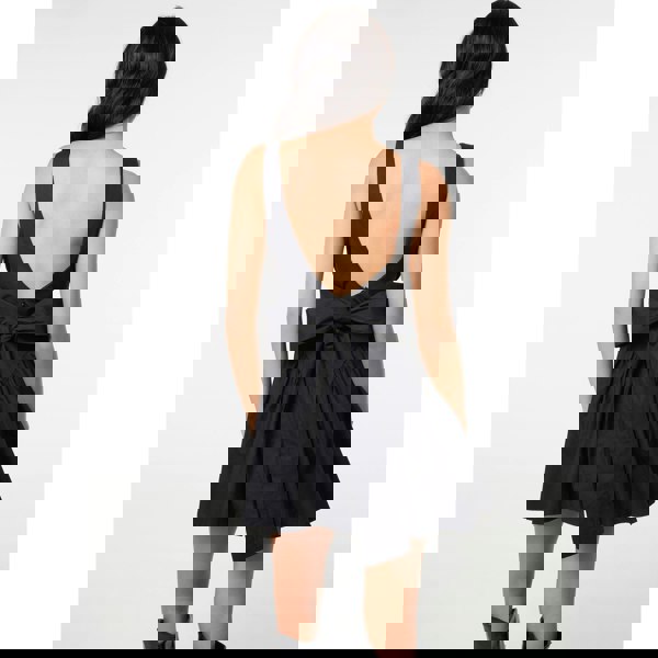 Pink Vanilla Bow Back Mini Dress