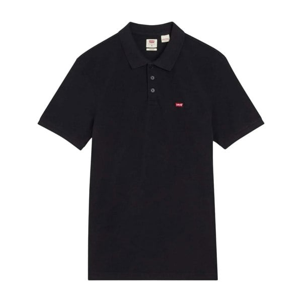 Levis Mens Housemark Polo Shirt - Black
