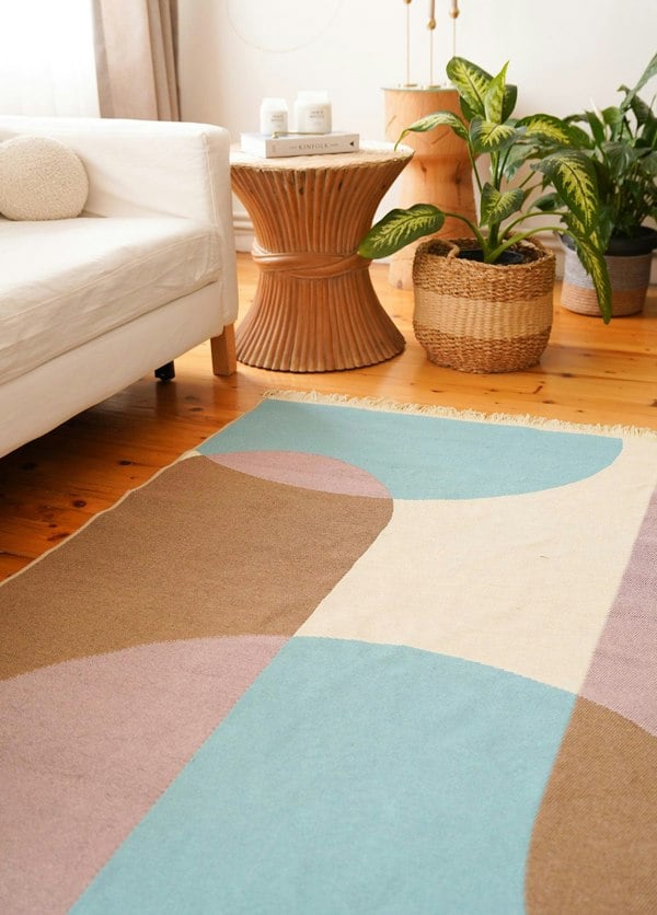 Rozi Boho Collection Kilim Rug