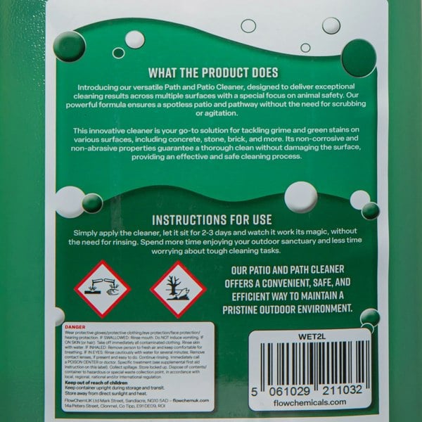 Samuel Alexander 2.5 Litre Wet & Walk Away Patio Surface Cleaner Concentrate