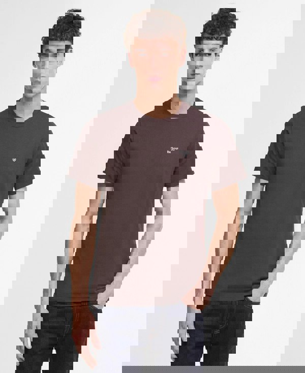 Barbour Essential Sports T-Shirt - Dark Oak