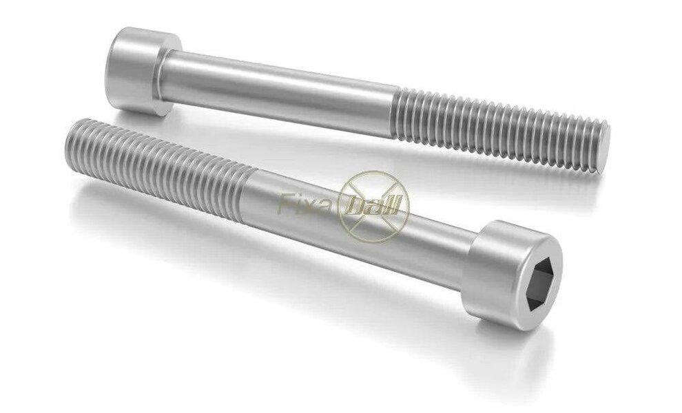 Fixaball M16 Socket Cap Allen Screw Bolt A2/304 Stainless Steel DIN 912