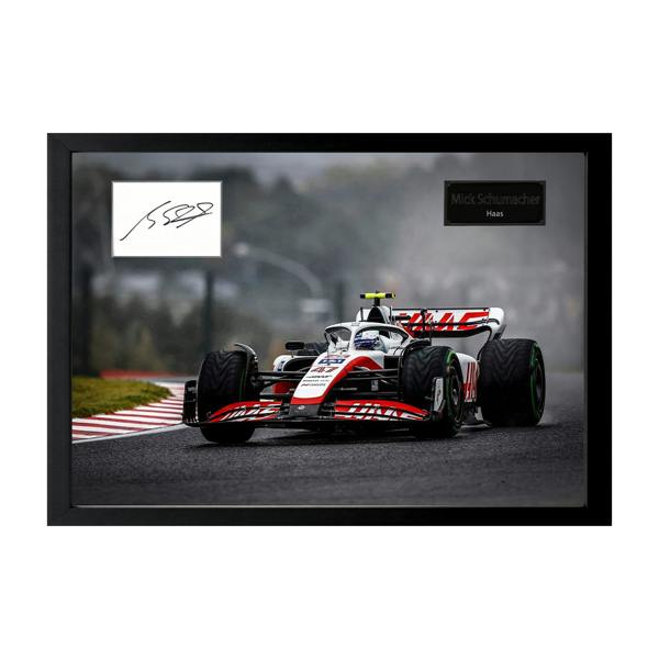 Mick Schumacher Signed Cut Iconic Frame (ACG Cert)