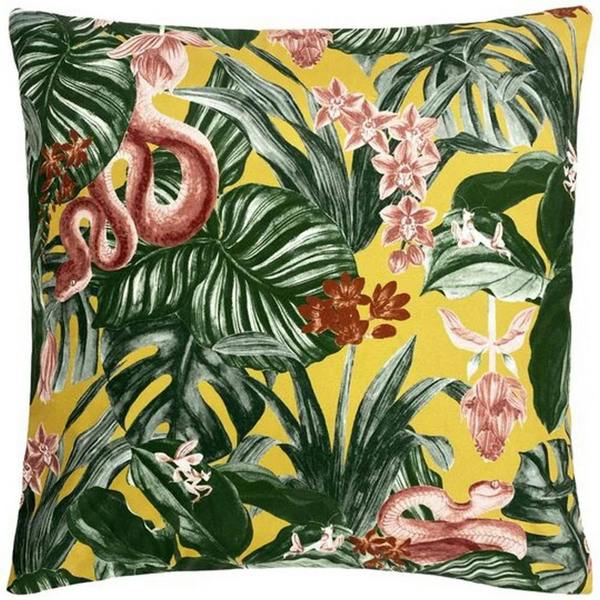 Furn Medinilla Square Outdoor Cushion Cover - Mustard Yellow - 
