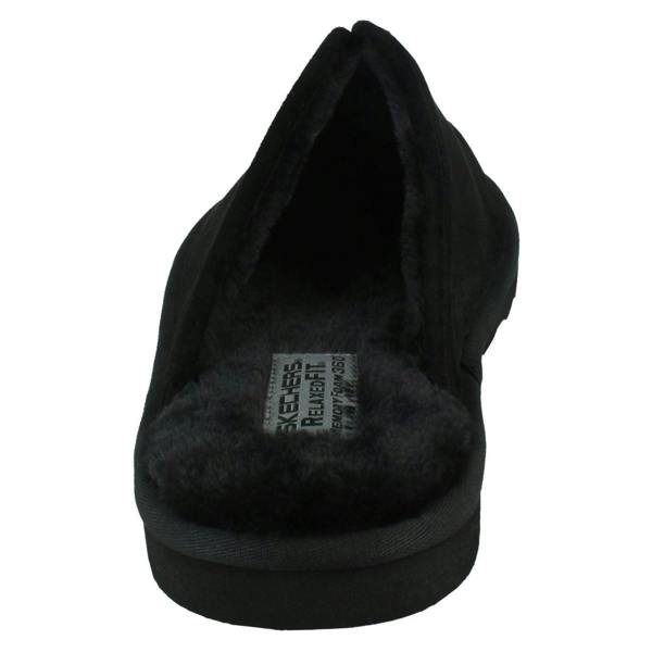 Skechers Mens Skechers Memory Foam Vegan Open Back Slippers Palco 66094