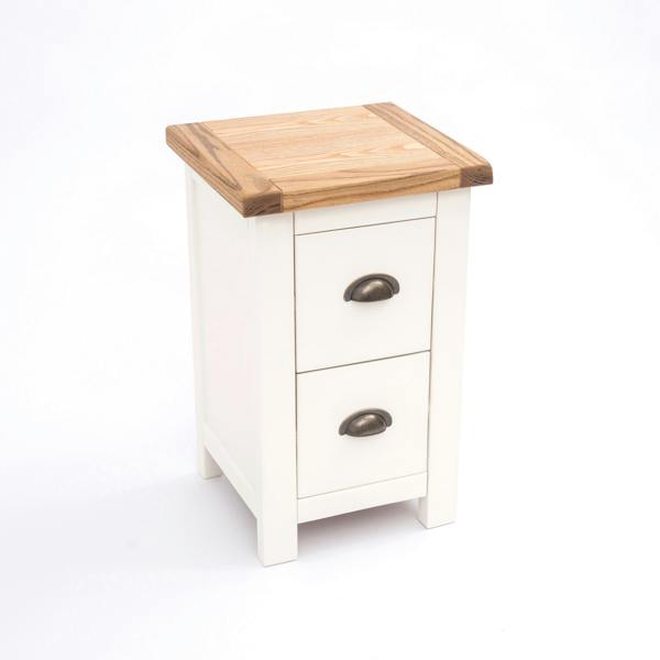 Cabinet Bits Lovere 2 Drawer Petite Bedside Table