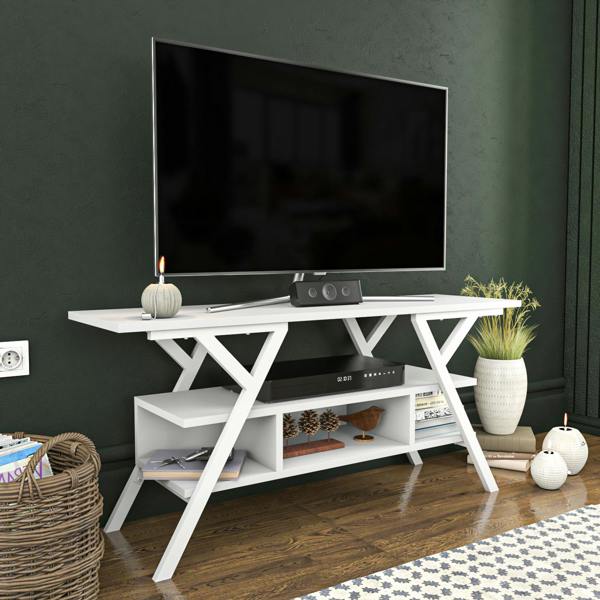 Decorotika Minerva Modern Tv Stand TV Cabinet for TV's up to 55"