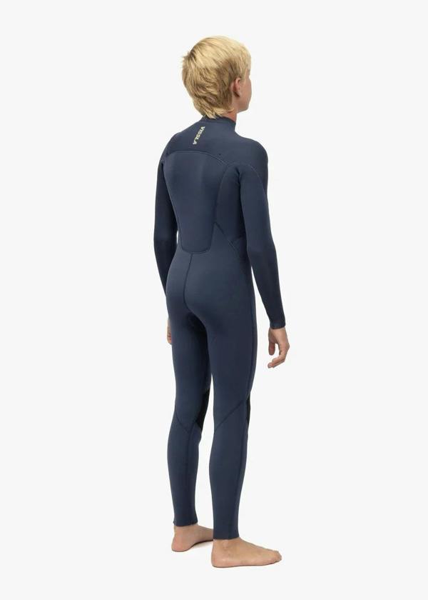 Vissla 7 Seas boys 3-2 full chest zip wetsuit