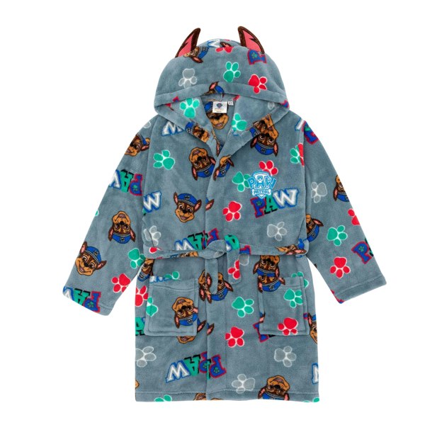 Paw Patrol Childrens/Kids Fleece Hooded Robe - Blue