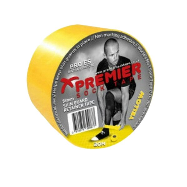 Premier Shin Guard Tape - Yellow