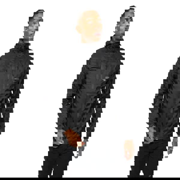 Crosshatch Mens Utilate Jacket - Black