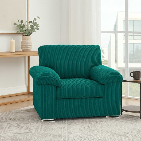 Furnishings For Less Delta Full Jumbo Cord Single Seater Armchair