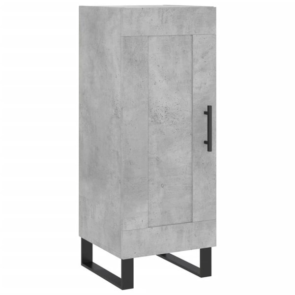 Berkfield Sideboard Concrete Grey 34.5x34x90 cm Engineered Wood