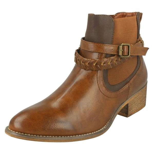 Down to Earth Ladies Down To Earth Heeled Ankle Boots