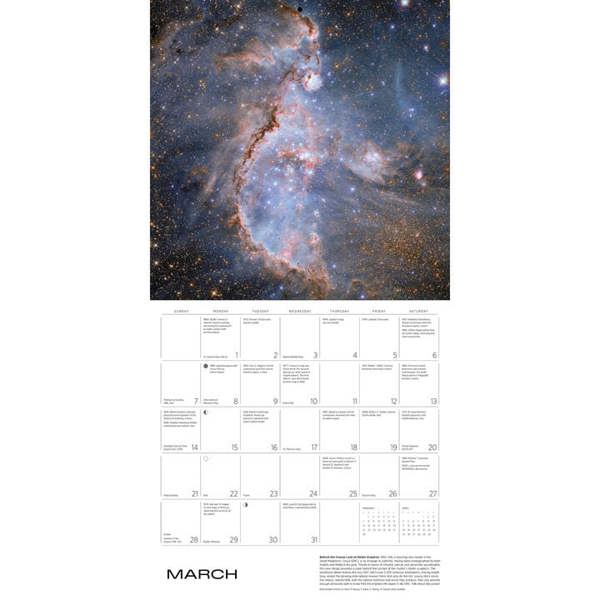 Space, Views From The Hubble and James Webb Telescopes Calendar 2027, Wall Calendars, Month To View, Natural World, Gift