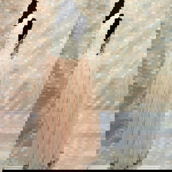 Bohemian Classic girls  Dress - Blush Pink