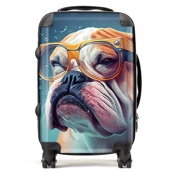 Warren Reed Bulldog Splashart Suitcase