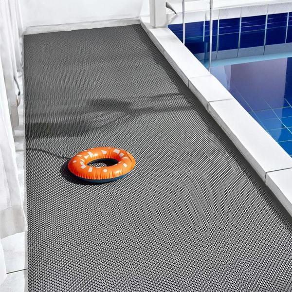 Nicoman Non Slip PVC Drainage Mat Dual Colour 1.2m Wide - 15m Roll