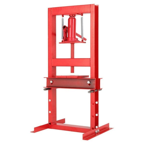 6 Ton Workshop Hydraulic Press Red H-Frame Tools DIY Tools Living and Home