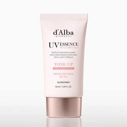 D'ALBA Waterfull Pink Correcting Tone-Up Sunscreen 50ml