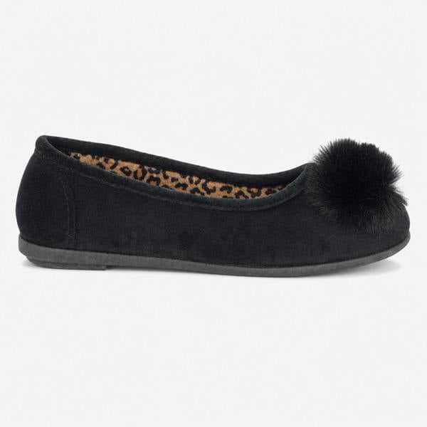 Sleepers JULIE Full Slippers Slippers   in  Black