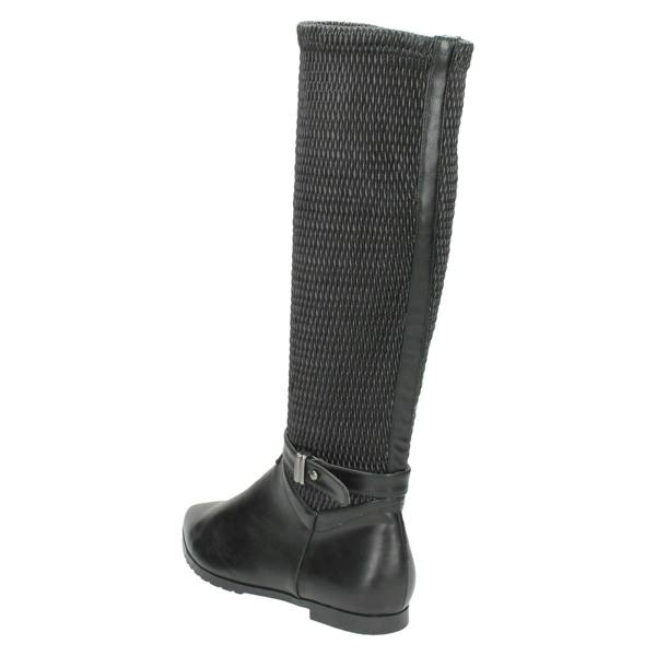 Spot On Ladies Spot On Knee High Boots