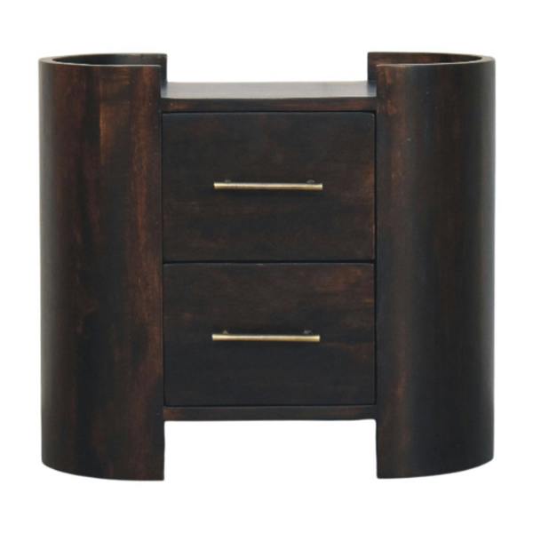 Artisan Furniture Solid Wood Valencia Two-Drawer Bedside Table