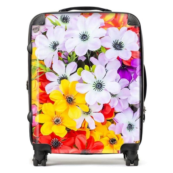 Warren Reed Spring Flowers Suitcase