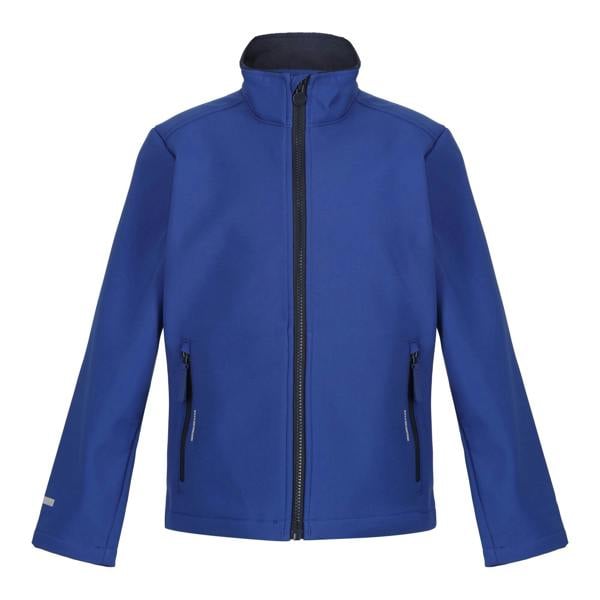 Regatta Professional Childrens/Kids 2 Layer Soft Shell Jacket - New Royal/Navy - 