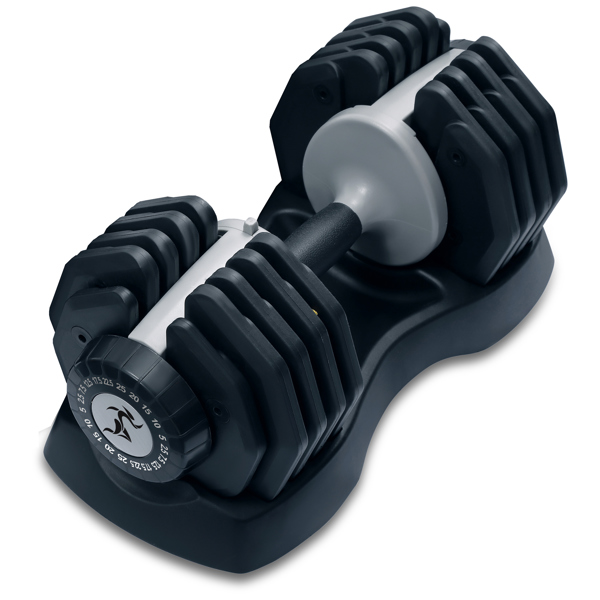Strongology Urban25 Home Fitness Adjustable Smart Dumbbell from 2.5kg up to 25kg Training Weights