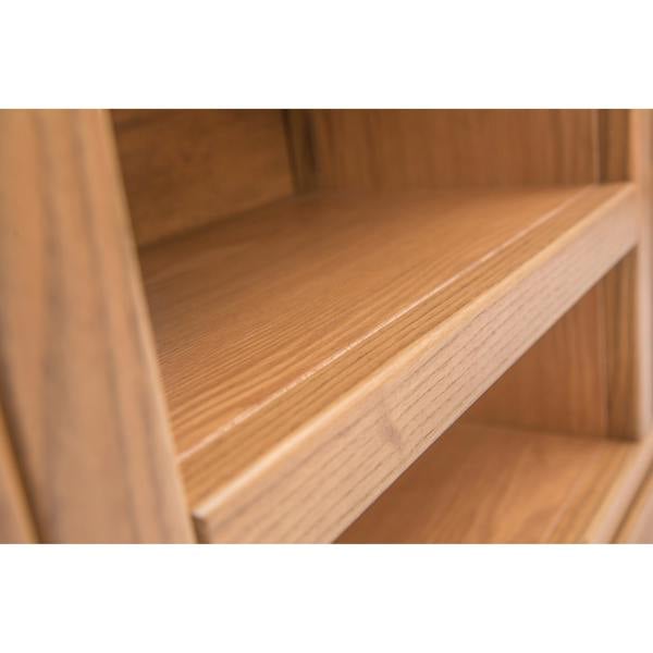 Cabinet Bits Salerno Light Wood 2 Door TV Cabinet Wood Knob