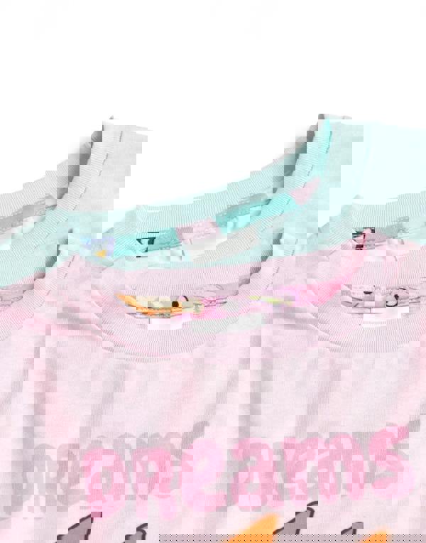 Bluey Girls Multicoloured Character Long Sleeve Long Leg Pyjama Set