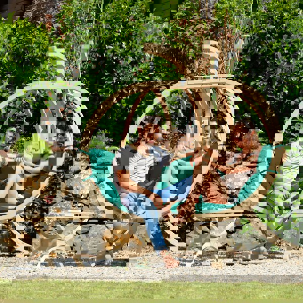 Amazonas Globo Royal Verde Double Seater Hanging Egg Chair