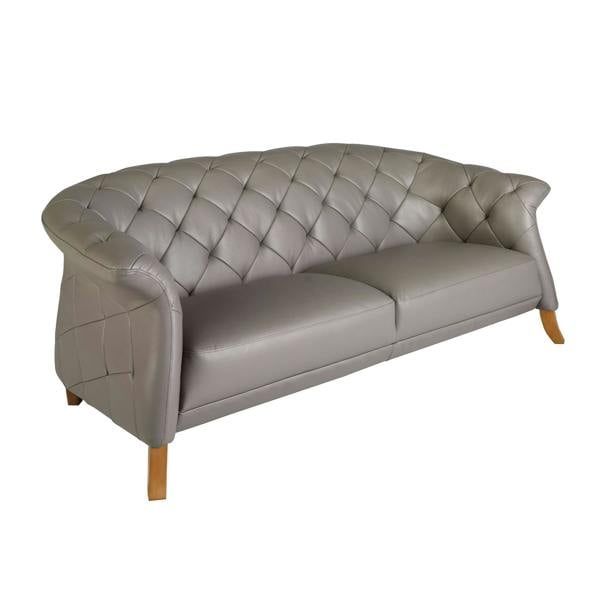Angel Cerdá Chester sofa in grey leather 6187/6188