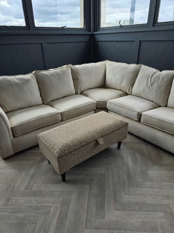 Animal print cream pattern coffee table storage Footstool Pouffe | seat bench - ISTOOLS