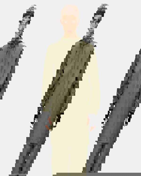 Rains Unisex Fishtail Parka - 134 Marsh