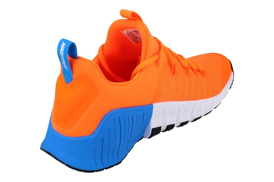 Nike Free Metcon 6 Mens Trainers Fj7127  802 - Total Orange White Blue 802 - Photo 2
