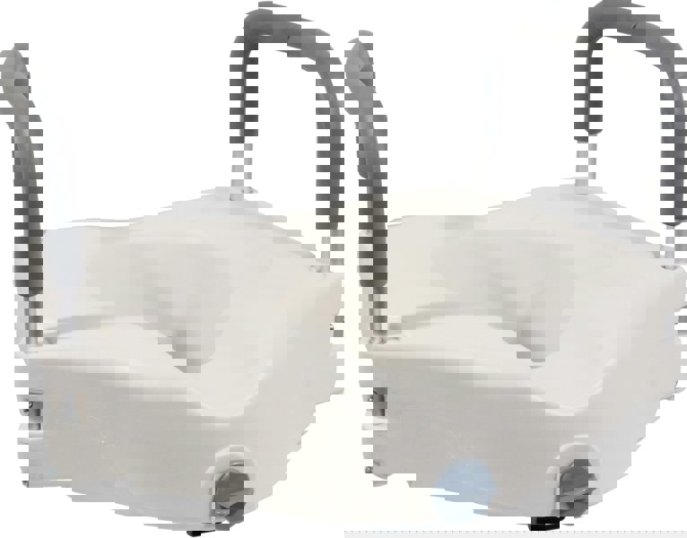 Aidapt Viscount Raised Toilet Seat with Arms