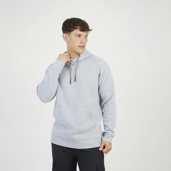 Brave Soul Grey Hoodie With Kangaroo Pocket - Grey Image 1