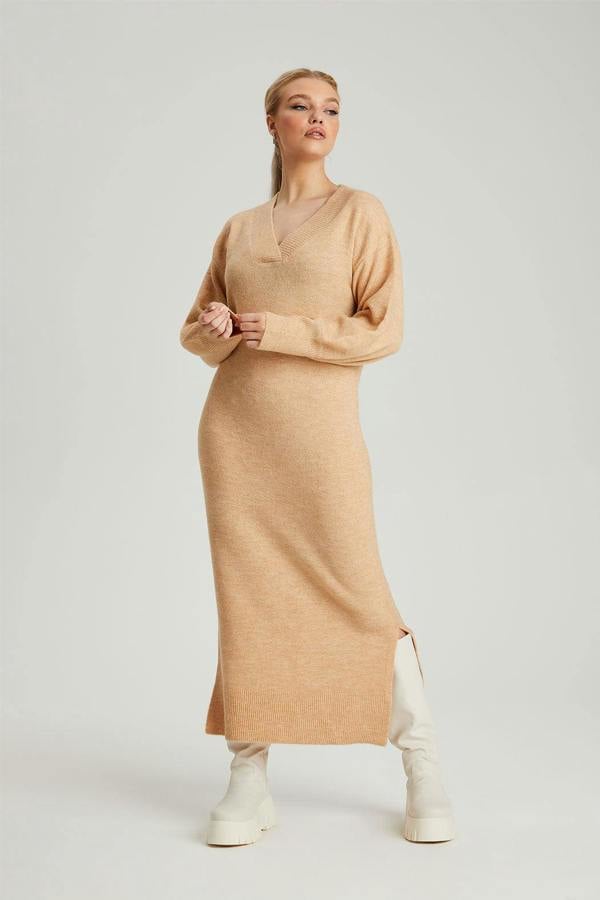 Urban Bliss Slouch V Neck Dress