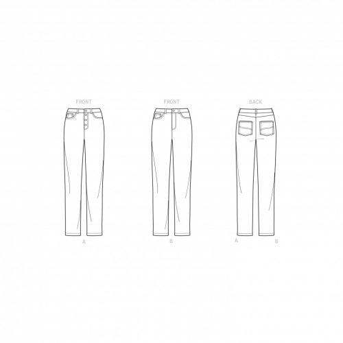 Simplicity Sewing Pattern 9266, Trousers for Women, AA (10-12-14-16-18) - Intermediate