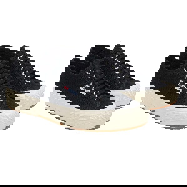 Superga Unisex Adult 2750 OG Trainers - Black/Off White