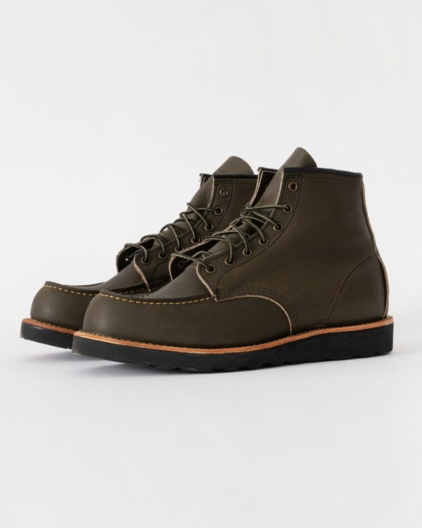 Red Wing 6 Inch Moc Toe Mens Boot in Alpine Portage