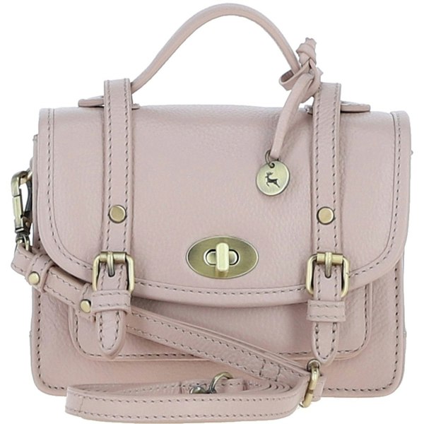 Stylish Real Leather Small Satchel Bag: y-61