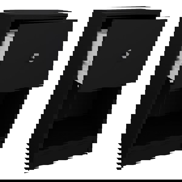 Furniture To Go May Bedside 1 Drawer in Black