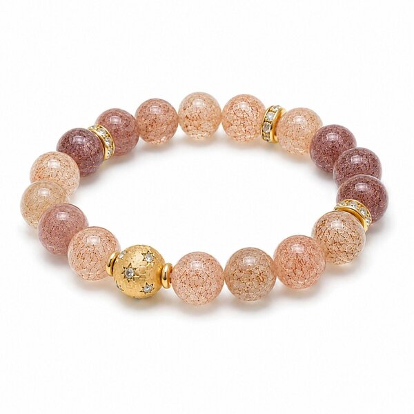 Uchi & Soto Enso Round Multi Quartz Bead Bracelet