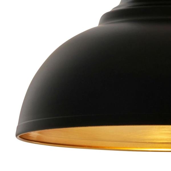 Pagazzi Lighting Maris Matte Black Easy-Fit Pendant