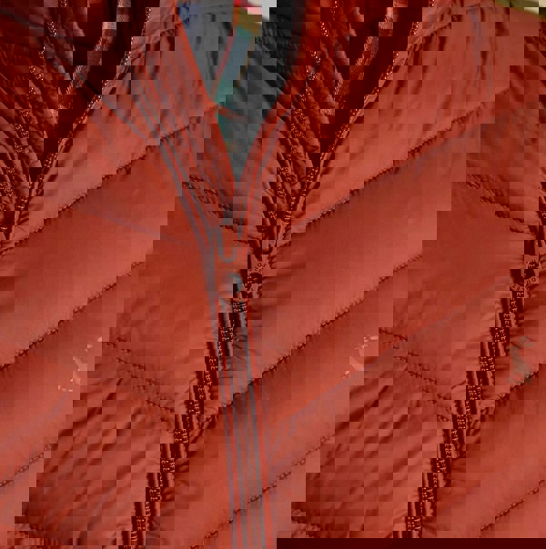 Joules GARRETT Mens Showerproof Padded Gilet Orange